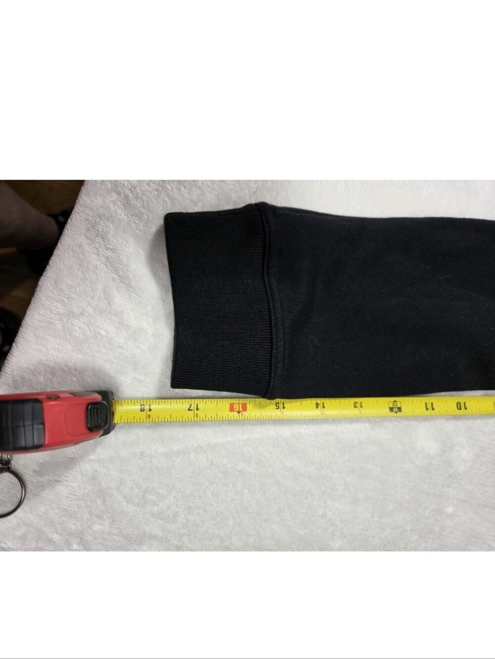 Burberry Black Crewneck Sweater with Cake Graphic and Striped Collar - Picture 8 of 8